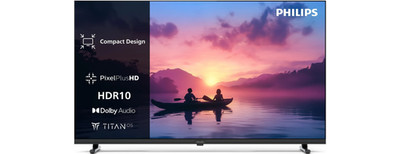 Philips 24PHS6000/12, 61 cm 24'' 1366 x 768 Pixel, LED, Smart-TV, WLAN Schwarz
