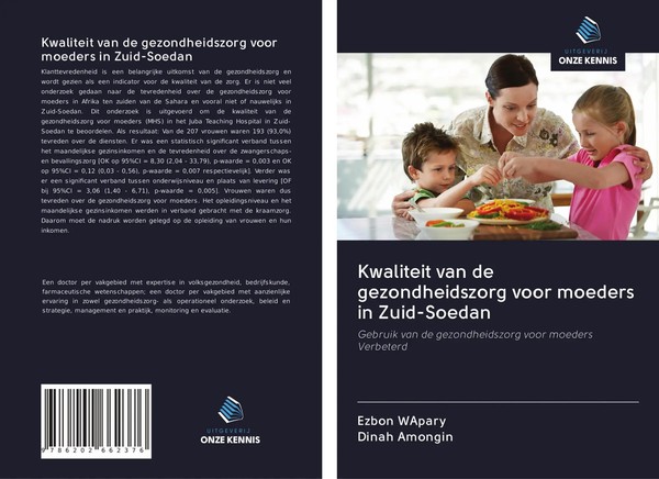 Ezbon Wapary (U. A.) | Kwaliteit Van De Gezondheidszorg Voor Moeders In...-image