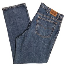 VTG Levi's 540 Relaxed Fit Y2K Brown Tab Men's Blue Jeans Size 42x32* USA Made