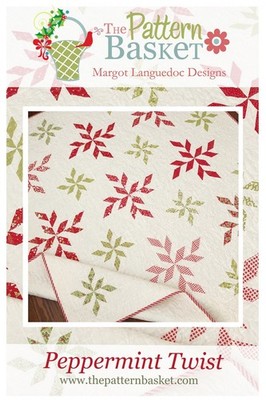 Peppermint Twist Quilt Pattern by The Pattern Basket