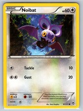Noibat 87/111 Common Furious Fists Pokemon Lightly Played