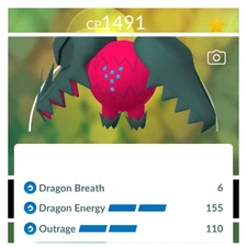 Regidrago Great League Level 16  PvP, 2 Charge , Under 1500 PKMN Go Legacy