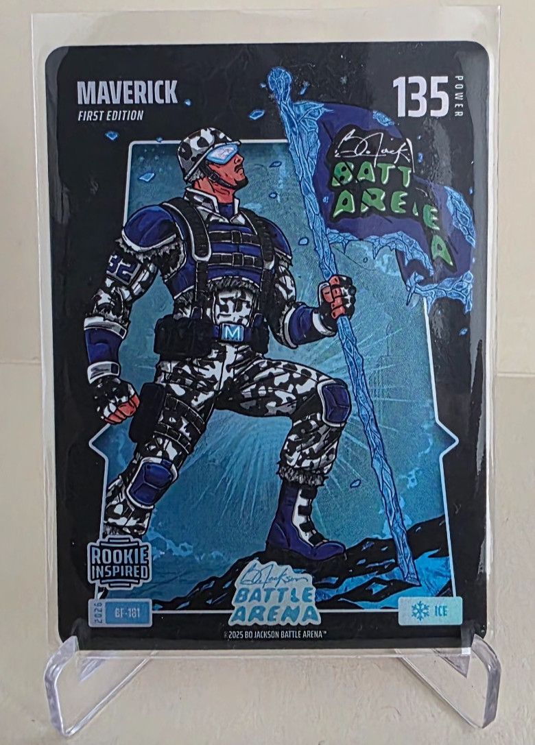 2026 BO JACKSON BATTLE ARENA MAVERICK COOPER FLAGG ICE BATTLEFOIL BF-181