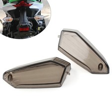 2x Motorcycle Rear Turn Signal Light Lens fit KAWASAKI NINJA 300 650  Smoke