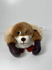 Vintage Russ Luv Pets Dog 6" Plush Boxing Gloves Round
