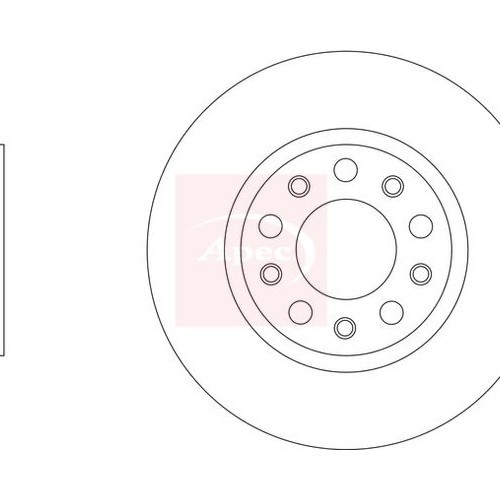 APEC Brake Disc DSK3419