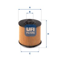 UFI ÖLfilter Passend FüR Volvo XC40 T4 Plug-In-Hybrid 1.5 T3 T5