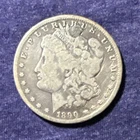 1890 Morgan Silver Dollar Circulated US Coin 0.9 Fineness $1