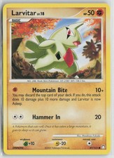 Larvitar 87/123 Common Mysterious Treasures Pokemon Lightly Played on eBay
