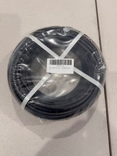 10 AWG Solar Cable, Black, Copper 2000 Volt XLPE Insulation, RHH/RHW-2 (100 FT)
