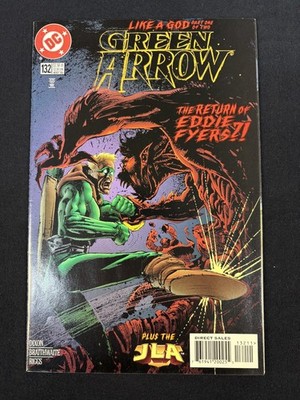 GREEN ARROW NO 132 DC COMIC BOOK MAY 1998 DIRECT COMICS ART JLA CHUCK DIXON 90'S