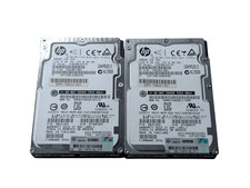LOT OF 2 HP 300GB 748385-001 SAS Server 12Gb/s 2.5" Hard Drive EH0300JDYTH