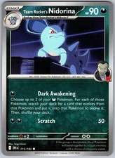 Team Rocket's Nidorina #115 Prices | Pokemon Destined Rivals