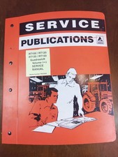 Agco Rt100 Rt120 Rt135 Rt150 Quadrashift Tractor Shop Service Repair Manual Set