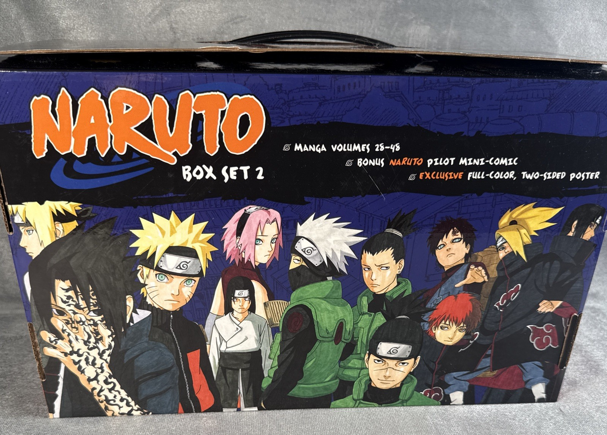 Naruto Box Set 2 Volumes 28-48 英語版 Naruto Box Set 1: Volumes 1-27
