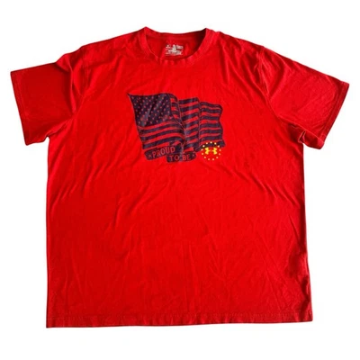 Under Armour Proud To Be American T-Shirt 2XL Rot HeatGear Loose Fit - Bild 1 von 4