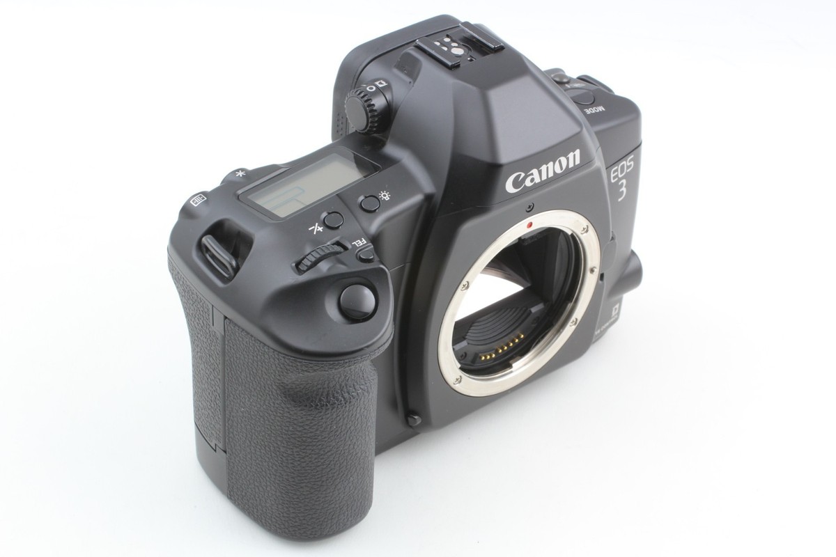 Mint w/ Hood Strap ] Canon EOS 3 Film Camera EF 50mm f/1.8
