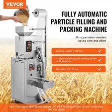 VEVOR Automatic Particle Packaging Machine, 0.002-0.22lbs/1-100g, Multi-Function