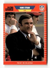 1989 Pro Set #20 Hank Stram Announcer Collectibles