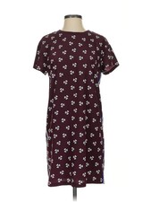 Uniqlo Women Red Casual Dress XS