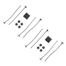 Radiator Fan Tie Strap Mounting Kit 2 Pack Zip Ties Straps Tabs Springs