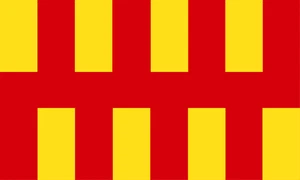 Northumberland Flag Self Adhesive Vinyl Sticker