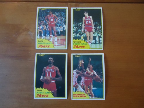 Caldwell Jones #90 1981 Topps card