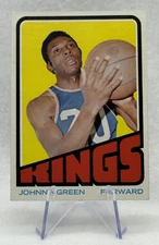 Johnny Green 1972 Topps Chewing Gum #48 Kansas City-Omaha Kings