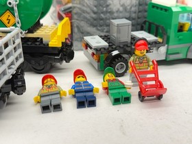 LEGO City: Cargo Train 60052 Parts Huge Lego Train Lot Tracks Etc W/Powered UP