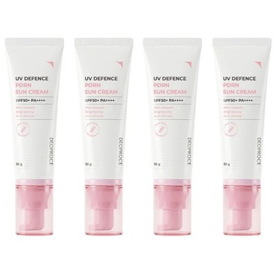Deoproce UV Defence PDRN Sun Cream SPF50+ PA++++ 50g*4Pcs - FREE SHIPPING