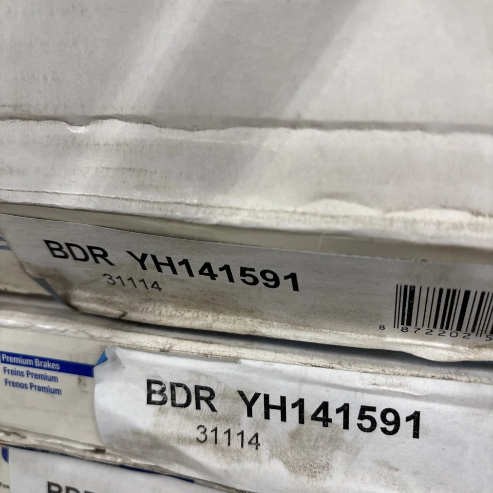 (2) Rotor de freno de disco delantero Autopart 1407-78300 1992-1994 Acura Vigor 1995-98 TL Foto 3 de 4