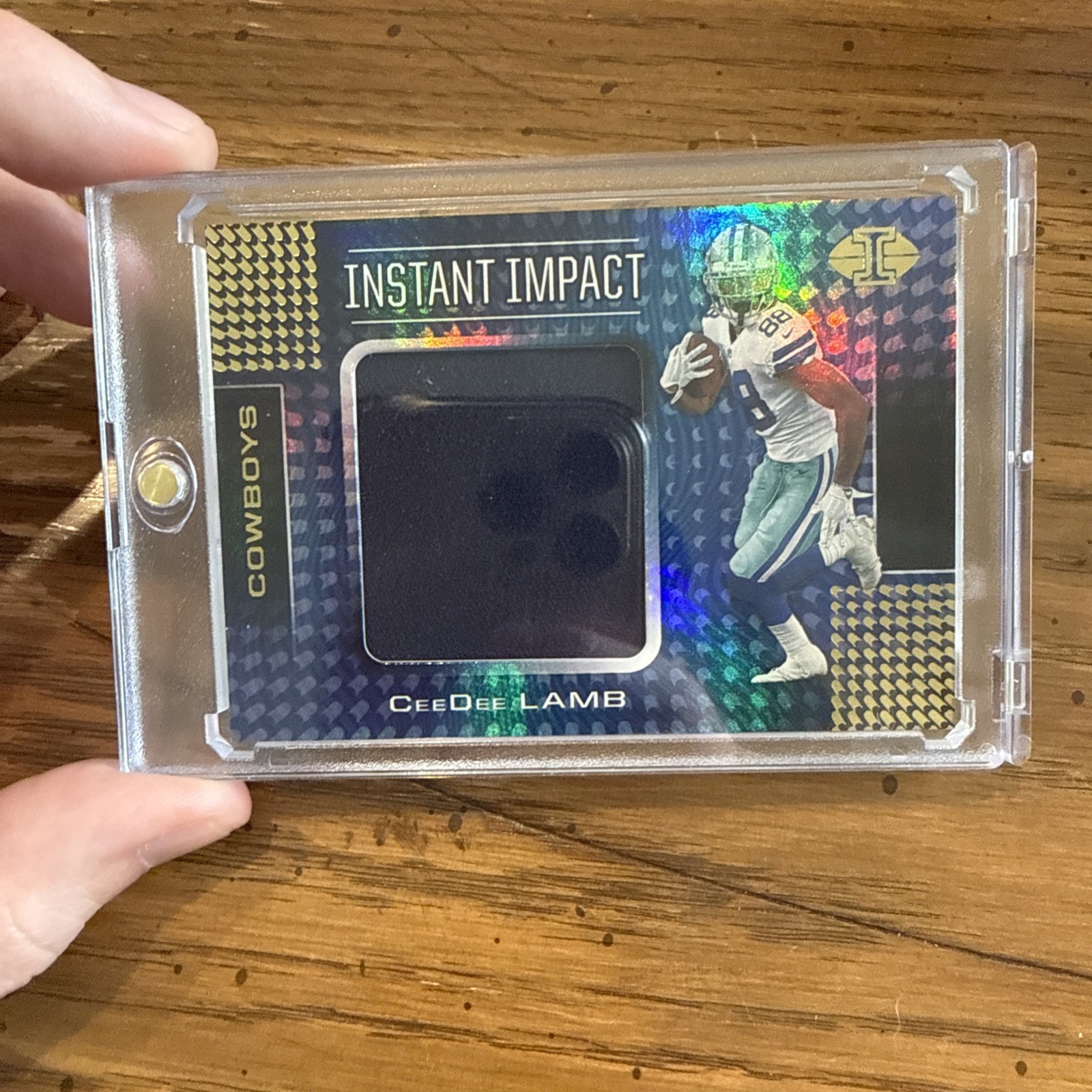 2020 Panini Illusions - Instant Impact CeeDee Lamb #II14 (MEM, RC)