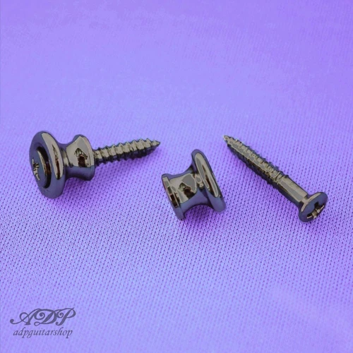 2 Gotoh Black Strap Button Gibson Style