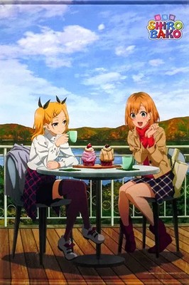Wandteppich Aoi Miyamori & Erika Yano Original B2 Wandteppich ''Blu-ray Film