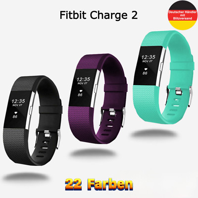 Fitbit Charge 2 Fitness Ersatz Armband Silikon Sport Tracker Smart Watch Uhr