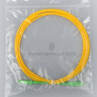 SC/APC 3M Simplex Mode Fiber Optic Patch Cord Cable SC/APC 3.0mm Jumper 10PCS