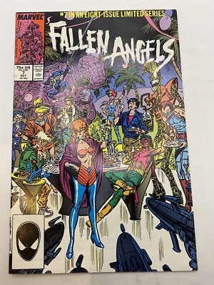 Fallen Angels #7 X-Men X-Factor Spin-off Marvel Comics 1987 NM