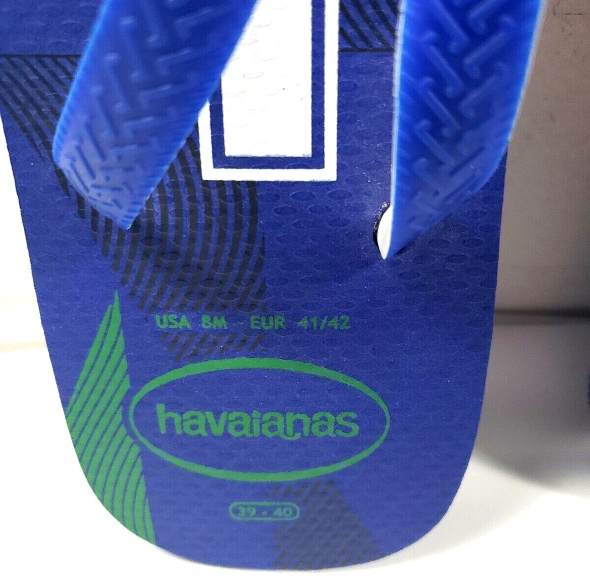 Havaianas Brasil Brazil Neymar #10 Flip Flop Sandals Football Soccer Sz. 8M Amazon.com | Havaianas Men main image 2