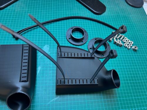 Universal Track Day Race Car Cold Air Brake Duct Set - Picture 3 of 20