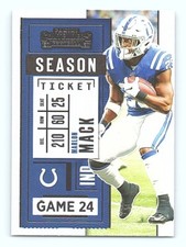 2020 Panini Contenders #60 Marlon Mack