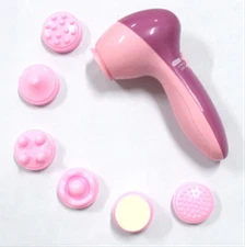 Messager 6-in-1 Facial Beauty Instrument Tools Face Washing Vibration Massage