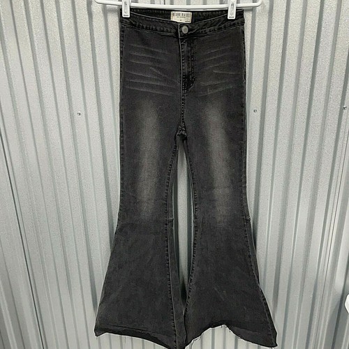 high Rise Bell Bottoms black jeans 