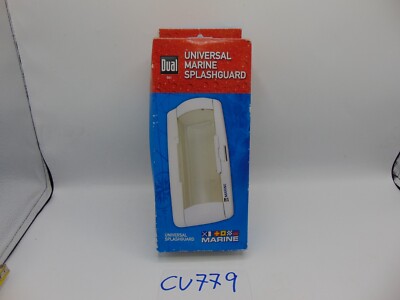 New Dual Electronics Universal Radio Splashguard For Marine Radios model SG1