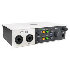 Universal Audio Volt 2 USB-C Audio Interface VOLT2 USB Recording Studio UAD