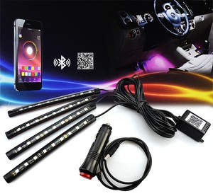 Details About Color Changing Led Interior Car Under Dash Footwell Seats Inside Lighting Strip