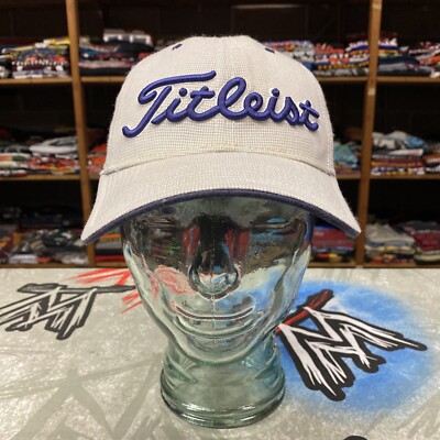 Titleist Beige Plaid Hat Adjustable Snapback Cap