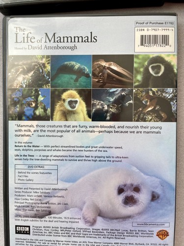 KONVOLUT LOT DAS BBC LEBEN DER SÄUGETIERE & PLANETEN ERDE KOMPLETTSÄTZE / 9 POSTFRISCHE DVDS - Bild 14 von 15