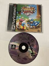 Smurf Racer Sony PlayStation 1 PS1 Game 2001 CIB Complete Black Label Tested
