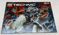Lego Technic Manual For Set 8512 ONYX Robo Rider NO BRICKS