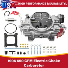 FOR Edelbrock 1906 AVS2 650 CFM 4 Barrel Carburetor, Electric Choke NEW